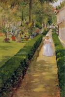 Chase, William Merritt - Child on a Garden Walk